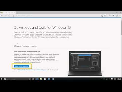 Windows 10 - Create universal Windows apps