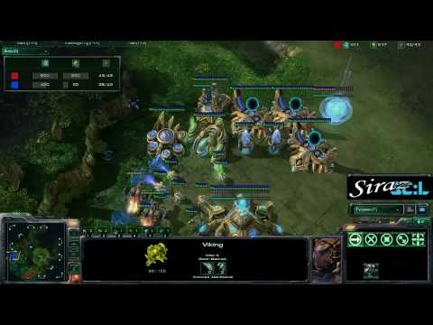 StarCraft 2 - Siraz - WhiteRa(Protoss) vs DalaiLamer(Terran) - Lost Temple - part 1 of 4
