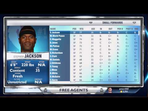 NBA 2k14 Hornets MyGm Ep1 | Introduction and simulating first season!