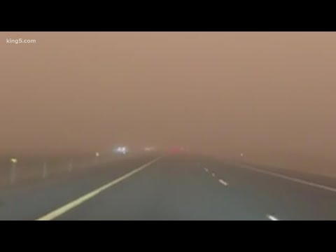 Winds fuel fires across Washington state on Labor Day