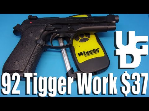 Beretta 92 Trigger Job $37 the Bestest Trigger Work Yet
