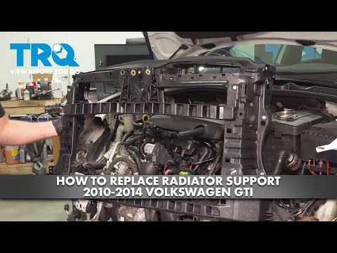 How to Replace Radiator Support 2010-2014 Volkswagen GTI