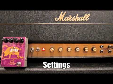 Menatone Custom PiG Pedal demo by Jim Burkard
