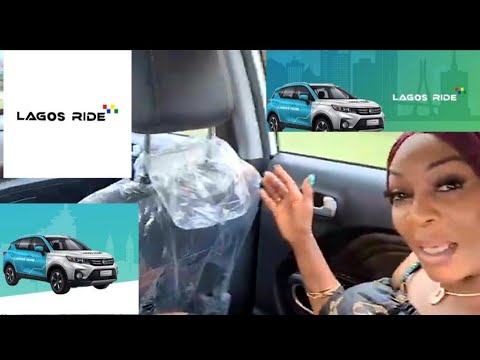 Lagos Brand New Taxis, I tried using the LAGOS RIDE | LAGRIDE | Lagos vlog part  4
