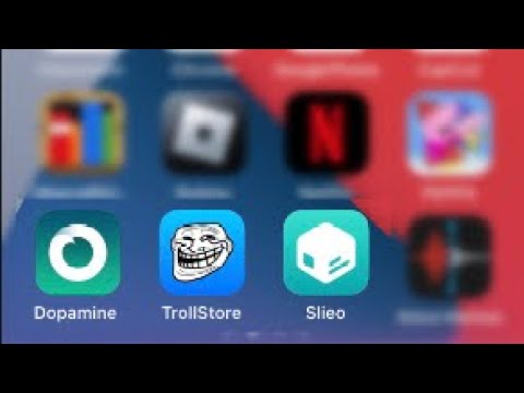 How to jailbreak iOS 15.0 - 16.6.1 with Dopamine and TrollStore (NO COMPUTER)