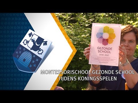 Montessorischool gezonde school tijdens Koningsspelen - 20 april 2018 - Peel en Maas TV Venray
