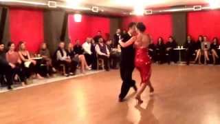 Vaggelis Hatzopoulos & Marianna Koutandou 2/4 - D'Arienzo-Yuyo Brujo, CRETANGO fest Heraklion 2/2015