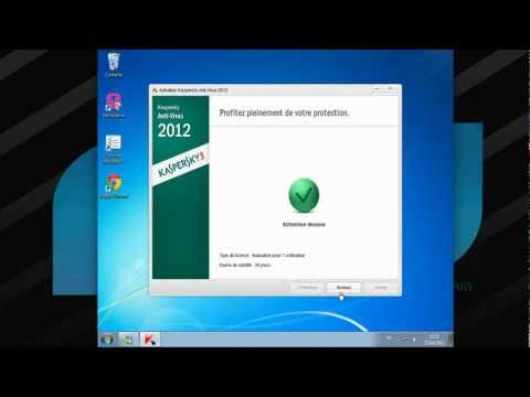 comment installer l'antivirus kaspersky 2012