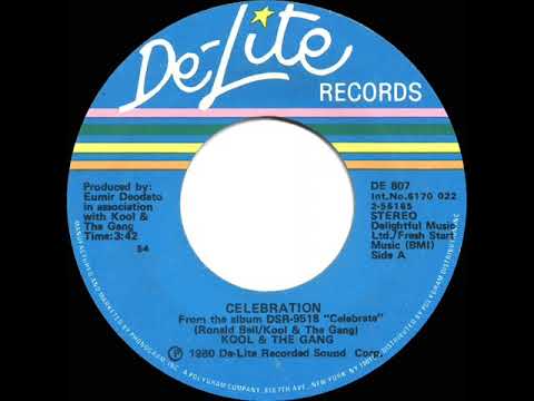 1981 HITS ARCHIVE: Celebration - Kool & The Gang (a #1 record--stereo 45 single version)