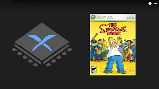 The Simpsons Game (Xbox 360/Xenia Emulator)