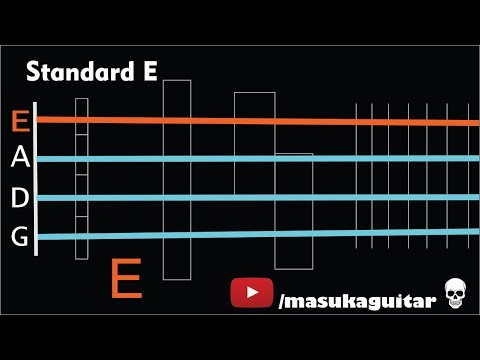 【BASS TUNER】[ E Standard ] (E A D G)