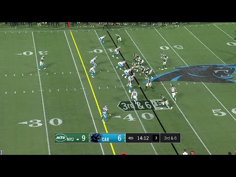 Adrian Martinez avoids sack, adjusts and finds Lance McCutcheon for 24 yards