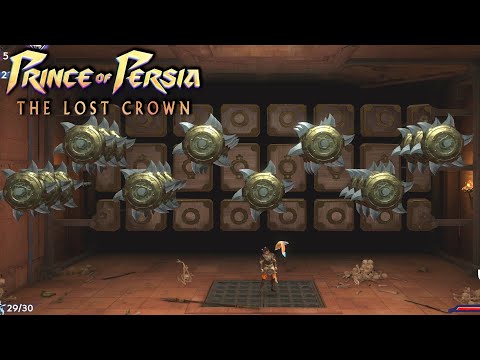 Prince of Persia: The Lost Crown - Hidden Floor Spiked Trap Room Puzzle