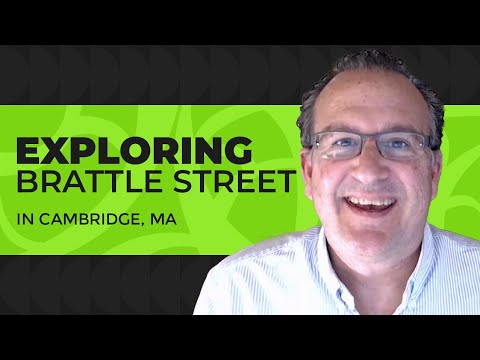 Tour the MOST Famous Street in the City of Cambridge, MA | Exploring Brattle Street in Cambridge MA