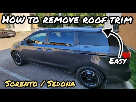 Roof Rail Removal Kia Sedona / Sorento