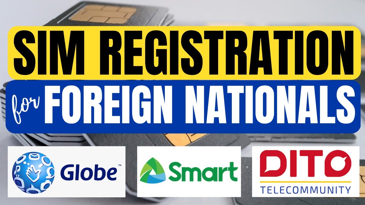 Watch video 🔴MANDATORY SIMCARD REGISTRATION FOR FOREIGN NATIONALS IN THE PHILIPPINES - DEADLINE APRIL 26, 2023 Now 🔴MANDATORY SIMCARD REGISTRATION FOR FOREIGN NATIONALS IN THE PHILIPPINES - DEADLINE APRIL 26, 2023