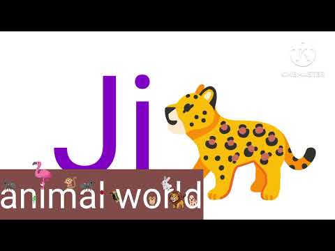 Babytv My first letters beginning with letter j