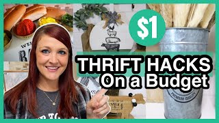$1 and under Farmhouse DIY Decor | Trash to Treasure DIY Home Decor