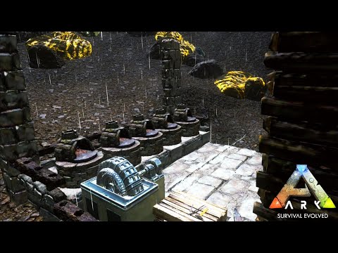 NOVO LOCAL DE FARM METAL - REFINANDO A FORJA  | SOBREVIVENDO A ILHA EP. 59 - ARK MOBILE