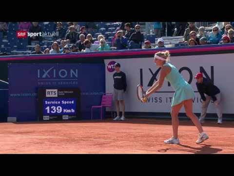 Rebeka Masarova überrascht in Gstaad weiter