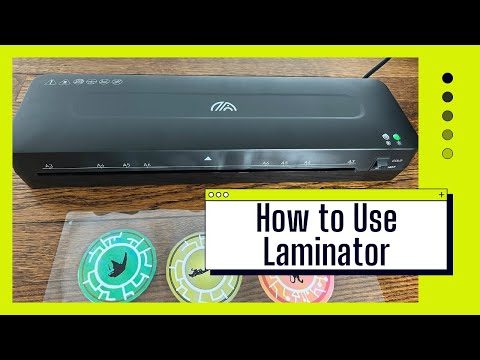 How to Use Laminator Machine A3 | MAXDONE Cold and Thermal Laminator for Home Office School