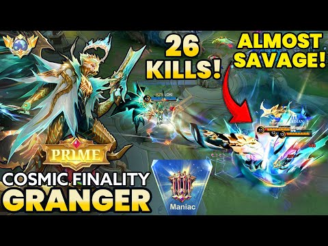 MANIAC + 26 KILLS!! new "Cosmic Finality" Granger PRIME Skin! 🔥
