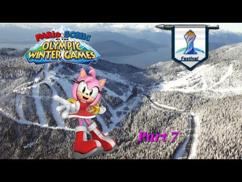 Mario & Sonic at the Olympic Winter Games Festival Mode Individual #7 (Amy) Part 7