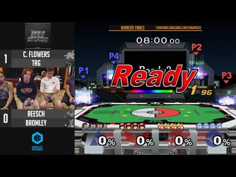 Smash HQ #6 SSBM - C. Flowers & TAG Vs. Bromley & Reesch - Doubles Winners Finals