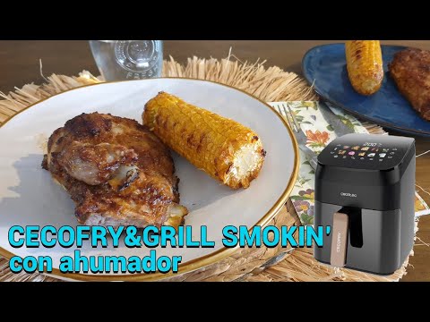 Miniatura del vídeo: Cecotec Cecofry&Grill Smokin 4500