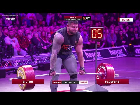 350kg/771lbs Deadlift FOR  9 REPS! | Europe's Strongest Man 2023
