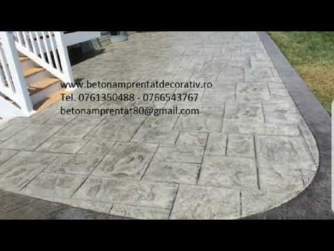 Beton Amprentat Modoia -Vâlcea Tel.0761350488 -0766543767
