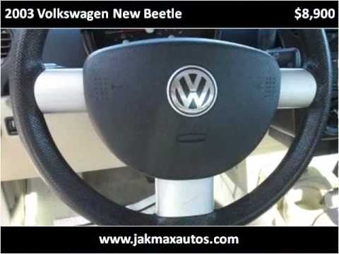 2003 Volkswagen New Beetle available from Jak Max