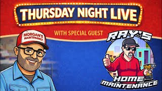 Thursday LIVE! | Q/A & Chat with Rays Apartment/Home Maintenance #tools #maintenance