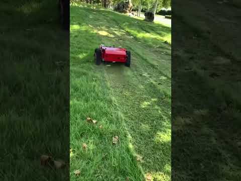 Testiranje kosilica na strmom terenu