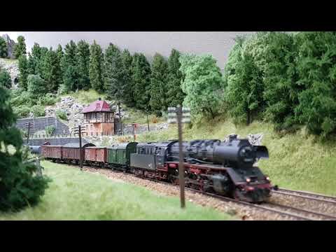 Zugfahrten der DR, mit BR 44, 50.0, 58.30 und 84 durchs Gebirge