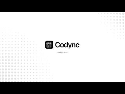 Codync demo video