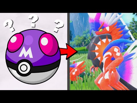 Su quali Pokémon ho usato la mia Master Ball in Pokémon Scarlet e Violet