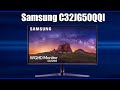 Монитор Samsung Curved LC32JG50QQIXCI черный - Видео