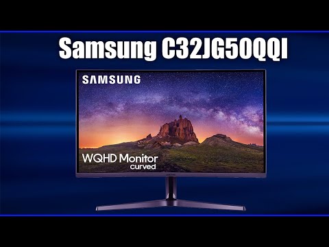 Монитор Samsung Curved LC32JG50QQIXCI черный - Видео