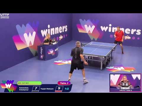 Winners League  26.08.21 Kolomiiets Volodymyr - Tupyk Maksym 13:00