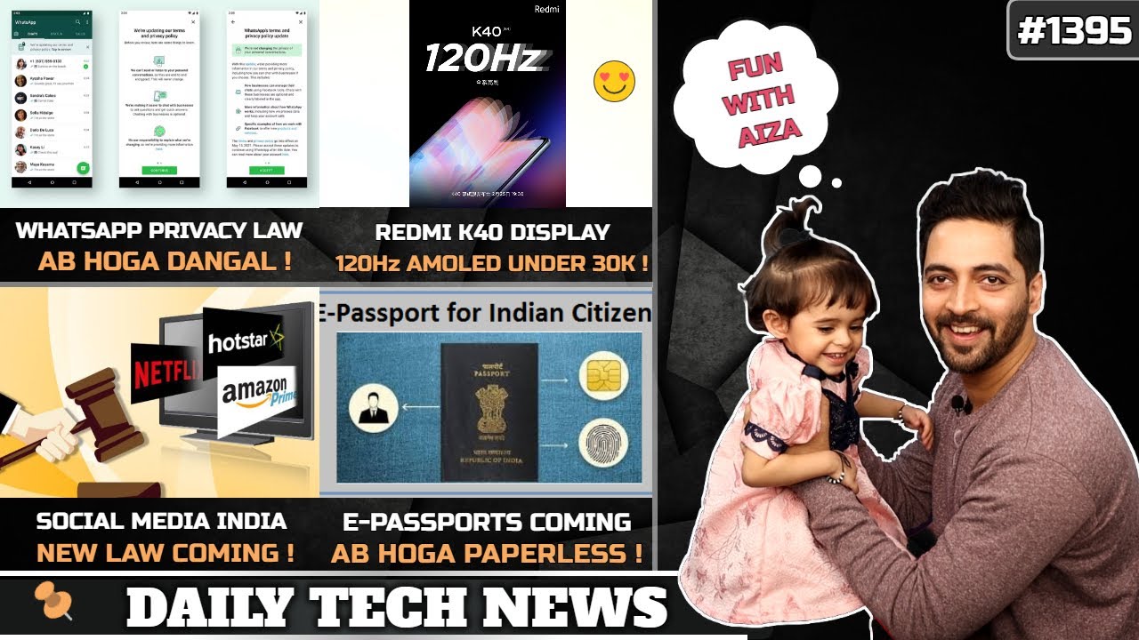 Shweta Mic Off,WhatsApp New Privacy Law Delete Account,Social Media Regulate India,E Passport India