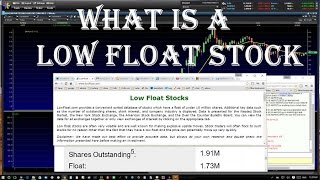 What Is A Low Float Listed Stock And Why Is It Important