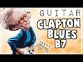 Eric Clapton Style Blues Backing Track  in B