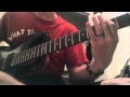 Unearth - truth or consequence cover(just guitar)