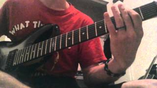 Unearth - truth or consequence cover(just guitar)