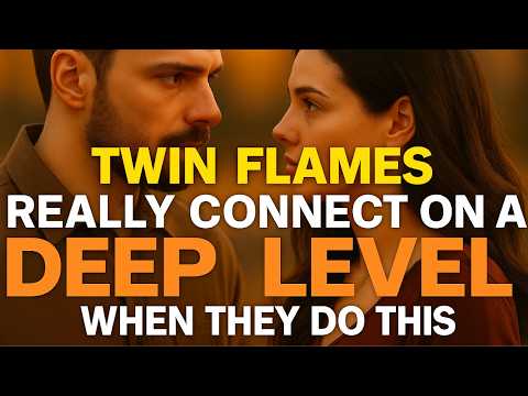 When TWIN FLAMES LOCK EYES… Something POWERFUL Happens 👁️🔥— The Sacred Truth No One Talks About