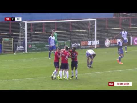 York City 1-2 Guiseley | Matchday Highlights