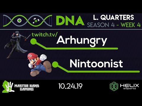 DNA S4:W4 - Arhungry (Joker) Vs. Nintoonist (Mario) - L Quarterfinals