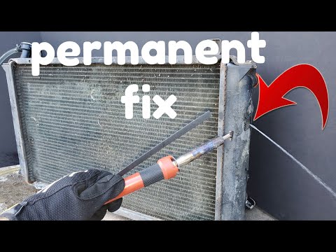 How to fix a radiator leak! Permanent $15