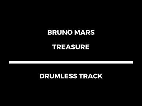 Bruno Mars - Treasure (drumless) 116 BPM